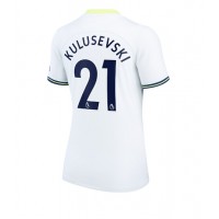 Tottenham Hotspur Dejan Kulusevski #21 Fotballklær Hjemmedrakt Dame 2022-23 Kortermet